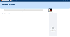 Desktop Screenshot of andrewviolette.blogspot.com