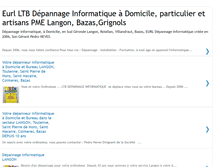 Tablet Screenshot of depannageinformatiquecaptieux.blogspot.com