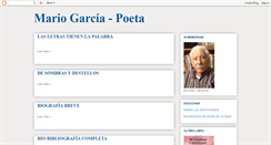 Desktop Screenshot of mariogarciapoeta.blogspot.com