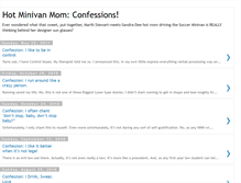 Tablet Screenshot of confessionsofahotminivanmom.blogspot.com