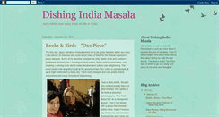 Desktop Screenshot of dishingindiamasala.blogspot.com