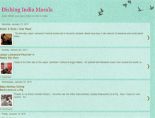 Tablet Screenshot of dishingindiamasala.blogspot.com