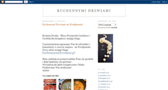 Desktop Screenshot of kuchennymidrzwiami.blogspot.com