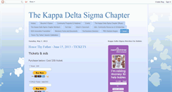 Desktop Screenshot of kappadeltasigma.blogspot.com