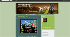 Desktop Screenshot of buyhimalayangojijuice.blogspot.com