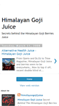 Mobile Screenshot of buyhimalayangojijuice.blogspot.com