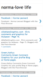 Mobile Screenshot of norma-lovelife.blogspot.com