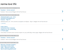 Tablet Screenshot of norma-lovelife.blogspot.com