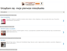 Tablet Screenshot of mojepierwszemieszkanko.blogspot.com