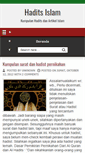 Mobile Screenshot of hadis-islam.blogspot.com