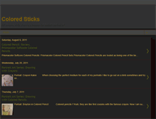 Tablet Screenshot of coloredsticks.blogspot.com