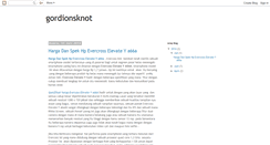 Desktop Screenshot of gordionsknot.blogspot.com