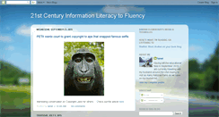Desktop Screenshot of 21stinfoliteracy.blogspot.com