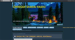 Desktop Screenshot of chiniqueshadairadio.blogspot.com