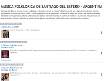 Tablet Screenshot of folkloredesantiagodelestero.blogspot.com