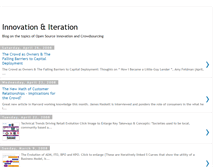 Tablet Screenshot of innovationiteration.blogspot.com