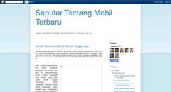 Desktop Screenshot of mobilterbaruku.blogspot.com