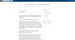 Desktop Screenshot of historiasyrecuerdosdeluciniano.blogspot.com