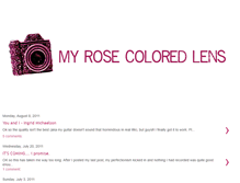 Tablet Screenshot of myrosecoloredlens.blogspot.com