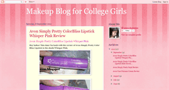 Desktop Screenshot of easy-college-makeup.blogspot.com