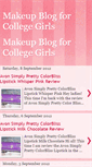 Mobile Screenshot of easy-college-makeup.blogspot.com