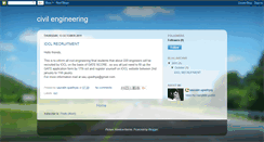 Desktop Screenshot of civilenggsaurabh.blogspot.com