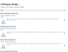 Tablet Screenshot of holliepopdesign.blogspot.com