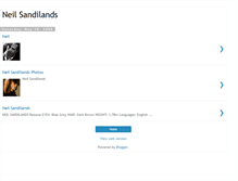 Tablet Screenshot of neilsandilands.blogspot.com