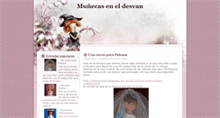 Desktop Screenshot of marisa-muecaseneldesvan.blogspot.com