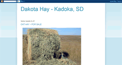 Desktop Screenshot of dakotahay.blogspot.com