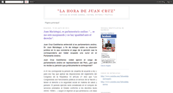 Desktop Screenshot of lahoradejuancruz.blogspot.com