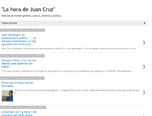 Tablet Screenshot of lahoradejuancruz.blogspot.com