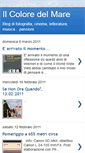 Mobile Screenshot of ilcoloredelmareblog.blogspot.com