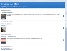 Tablet Screenshot of ilcoloredelmareblog.blogspot.com