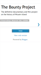 Mobile Screenshot of bountyproject.blogspot.com