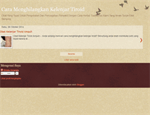 Tablet Screenshot of caramenghilangkankelenjartiroid.blogspot.com