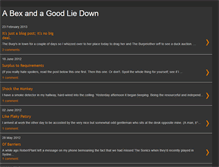 Tablet Screenshot of liedown.blogspot.com