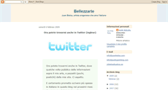 Desktop Screenshot of bellezzarte.blogspot.com