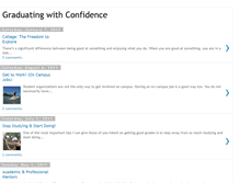 Tablet Screenshot of graduatingwithconfidence.blogspot.com