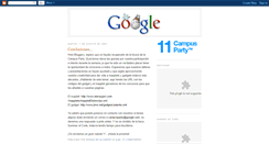 Desktop Screenshot of googleenlacampus07.blogspot.com