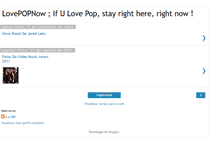 Tablet Screenshot of lovepopnow.blogspot.com