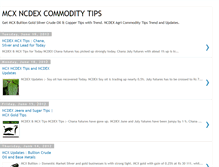 Tablet Screenshot of mcx-ncdex-commodity-tips.blogspot.com