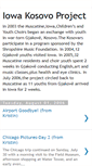 Mobile Screenshot of iowakosovoproject.blogspot.com