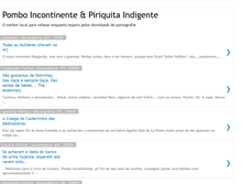 Tablet Screenshot of pomboincontinente.blogspot.com