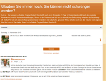 Tablet Screenshot of kinderwunsch-schwanger-mit-la-botella.blogspot.com