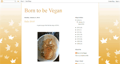 Desktop Screenshot of borntobevegan.blogspot.com