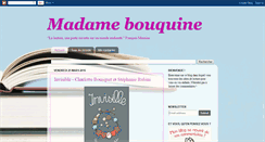 Desktop Screenshot of madamebouquine.blogspot.com