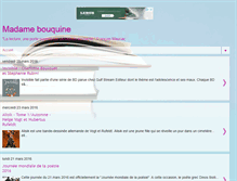 Tablet Screenshot of madamebouquine.blogspot.com