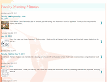 Tablet Screenshot of facultymeetingstjms.blogspot.com