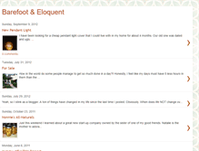 Tablet Screenshot of barefooteloquent.blogspot.com